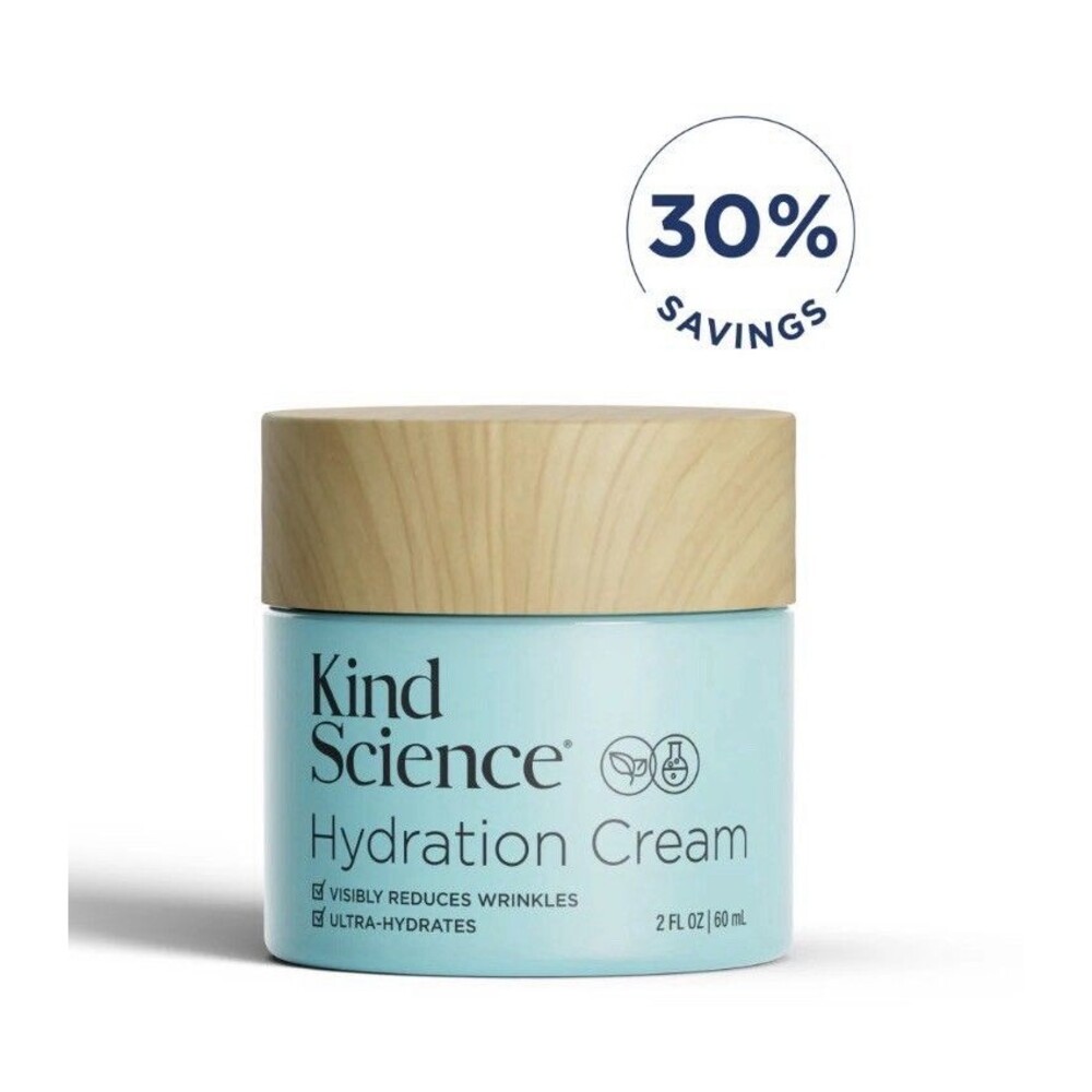 New Kind Science Hydration Cream Face Moisturizer Anti-Aging Full Size 2 FLOz